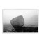 Stupell Industries Lone Isolated Rock Framed Giclee, design by James Rodewald